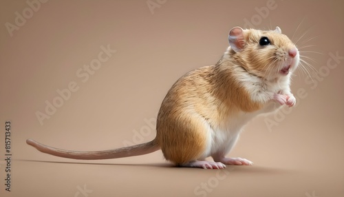 A gerbil icon with a long tail upscaled_3