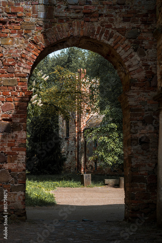 Margrave's House and Greek Arch in Arkadia