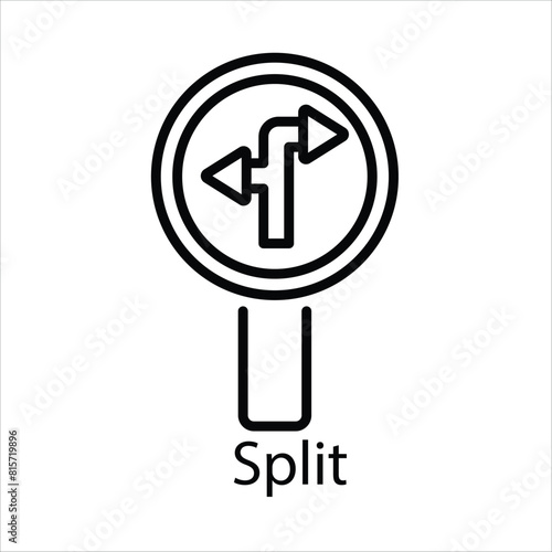 Split Vector icon