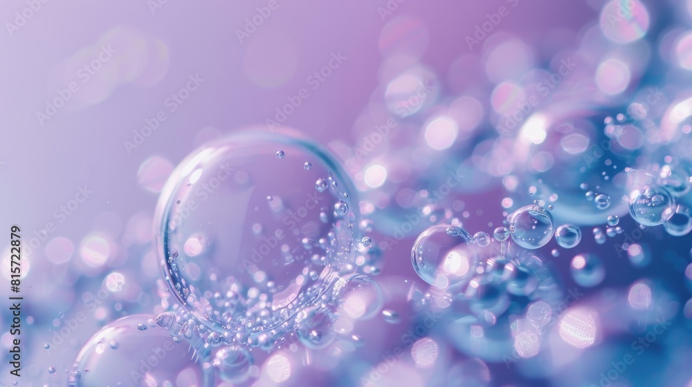 Macro shot of oil bubbles in water with pink and blue gradient. Abstract background concept. Macro shot of oil bubbles in water with pink and blue gradient. Abstract background concept.