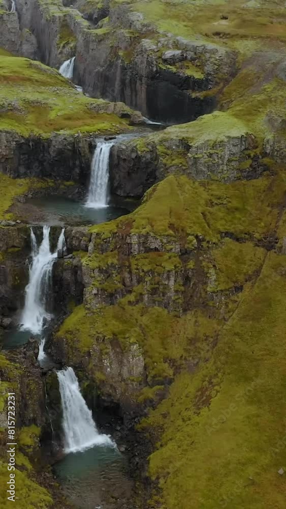 Aerial view of beautiful Iceland landscape Aerial view of beautiful Iceland landscape