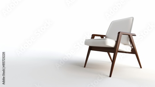 modern chair  white background