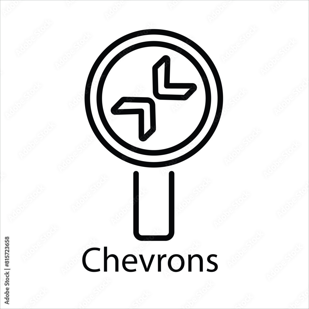 Chevrons Vector icon 