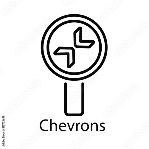 Chevrons Vector icon 