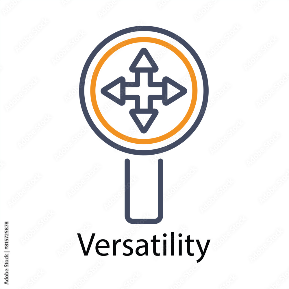 Versatility Vector icon Versatility Vector icon