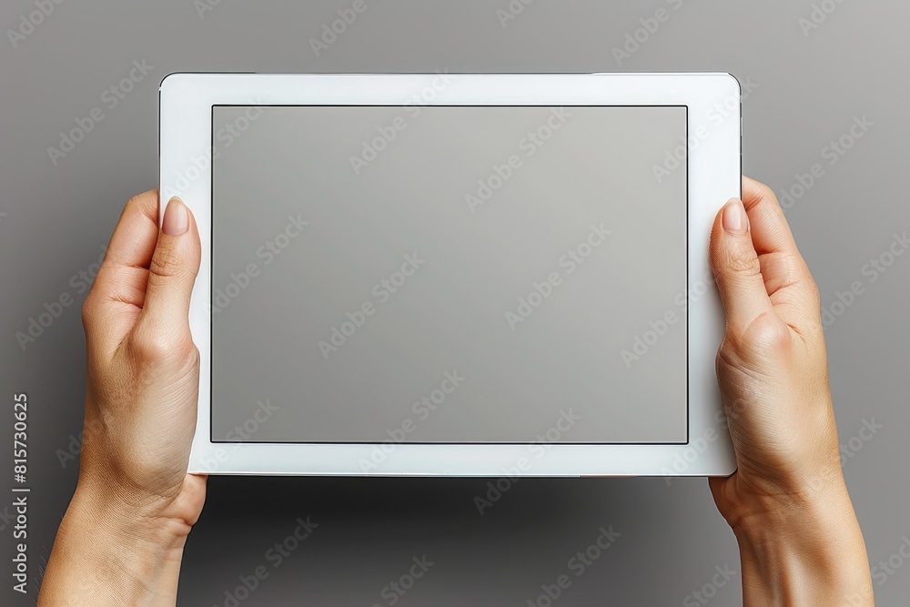Hands holding a tablet professional photography Hands holding a tablet professional photography