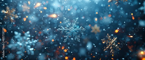 Compose An Abstract  Happy Holidays  Background With Gentle  Swirling Snowflakes  Background HD