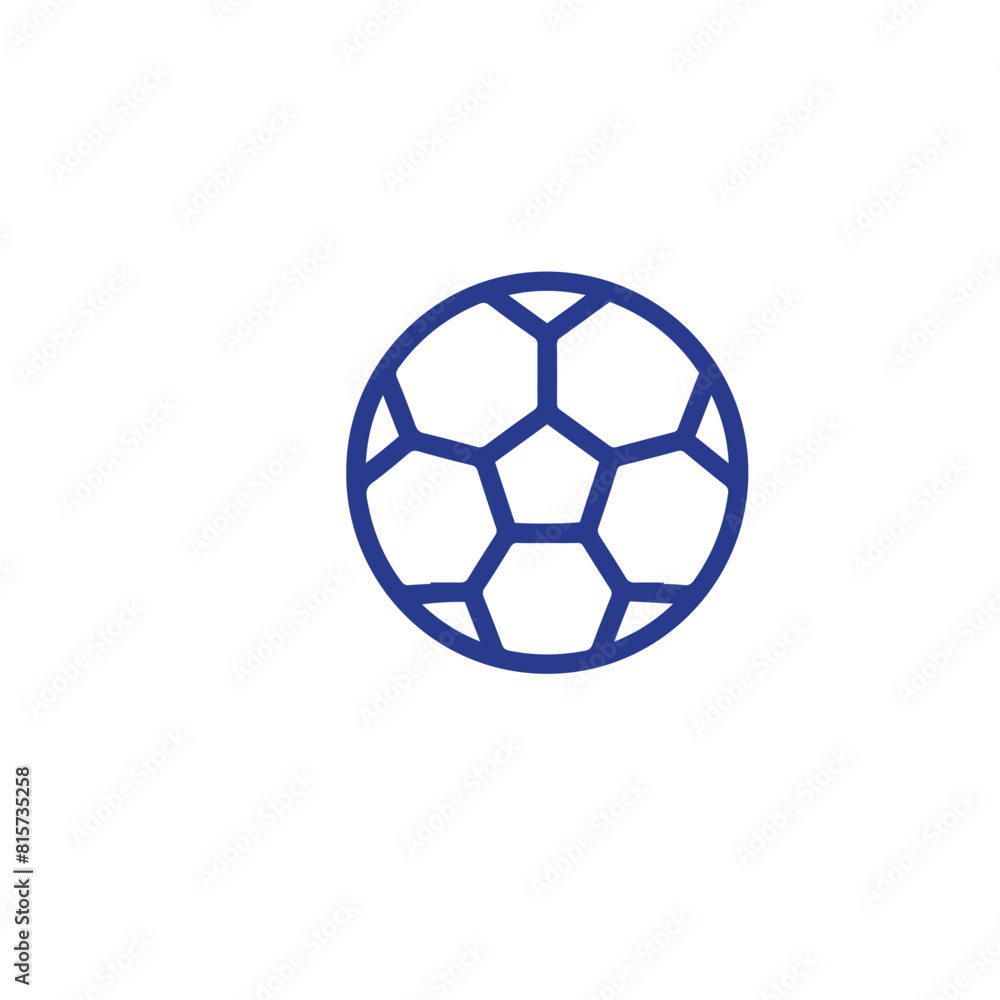 football vector line icon , sport icon