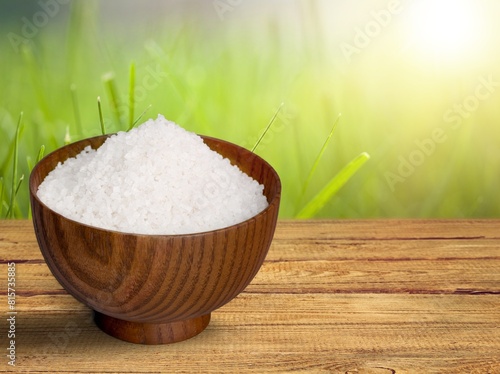 Magnesium sulfate epsom salt white powder photo