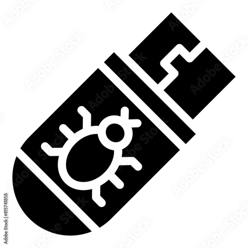 Boot Sector Glyph Icon Design