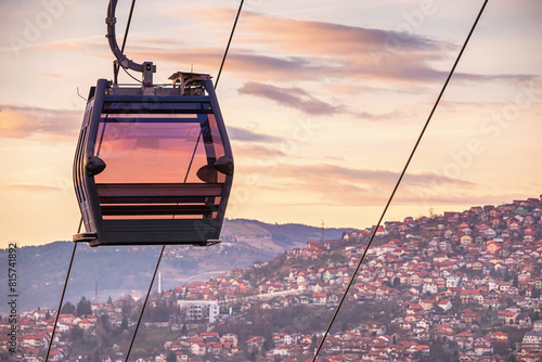 new heights with a cable car ride, offering a thrilling journey through the scenic landscapes of Europe.