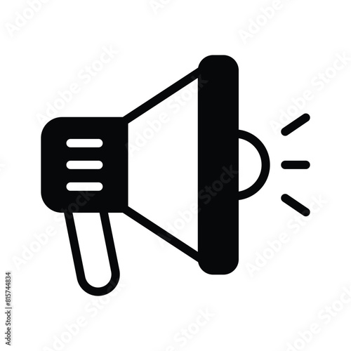 Beautifully designed icon of megaphone in editable style, a customizable vector of loudspeaker