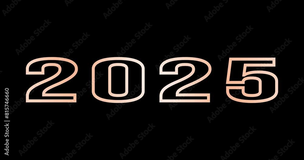 Class 2025 - gold text. Template for graduation design, party Class 2025 - gold text. Template for graduation design, party