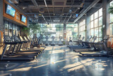 Modern Sport Gym Interior