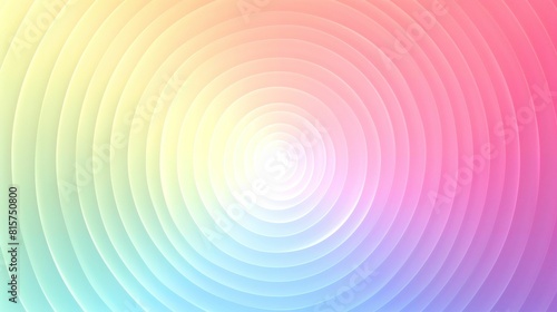 radial pastel gradient