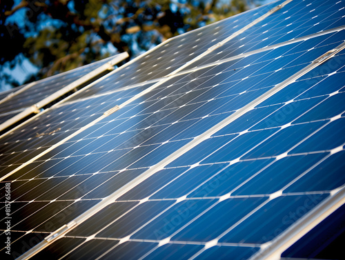 Instalaci  n de placas solares al aire libre energia renovable y limpio