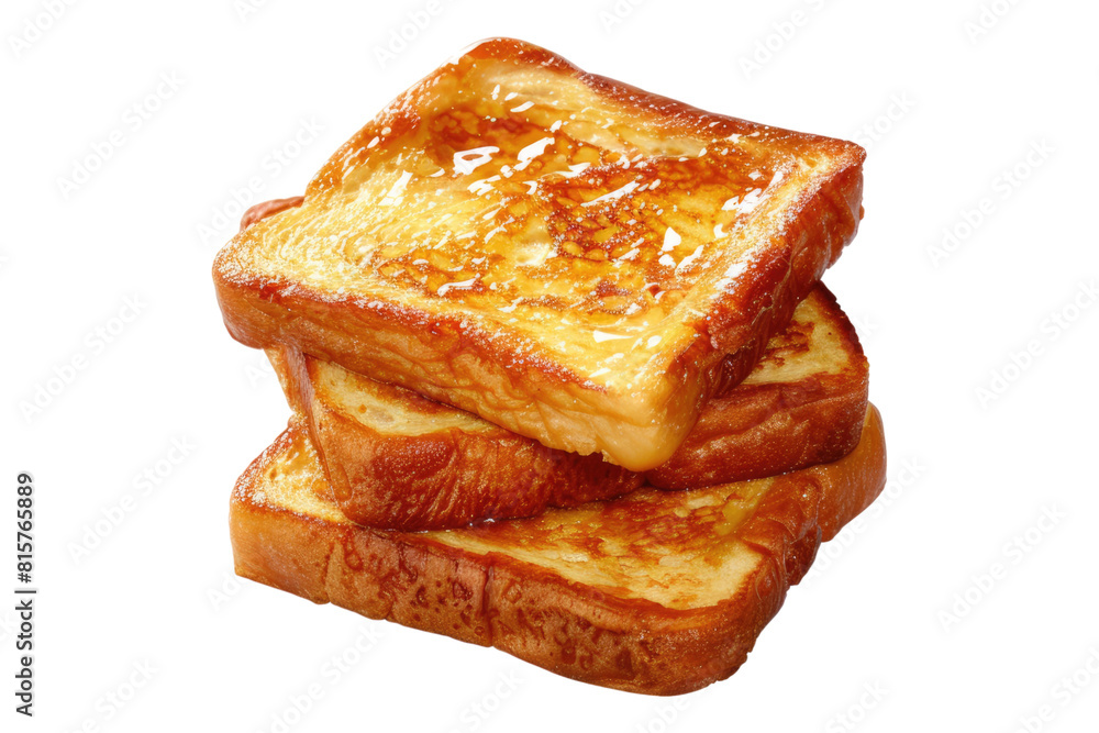 French toast delight isolated on transparent background French toast delight isolated on transparent background