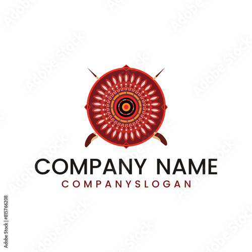 shied logo design, vector logo design, illustration  
