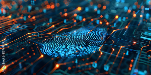 Ensuring Cybersecurity Through Futuristic Biometric Fingerprint Scanning Technology