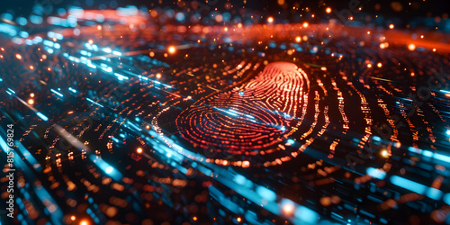 Ensuring Cybersecurity Through Futuristic Biometric Fingerprint Scanning Technology