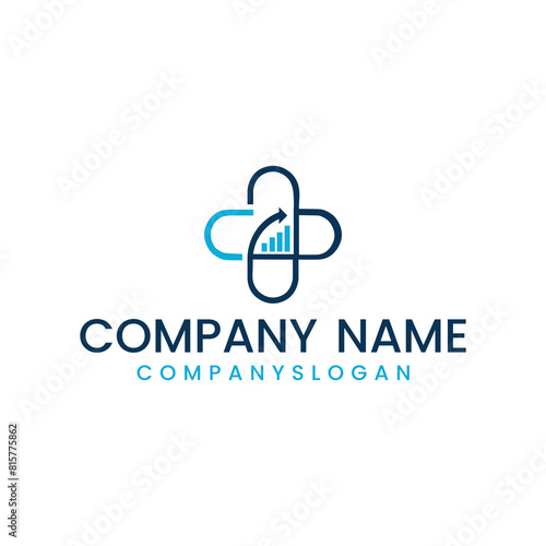 Medical logo design, vector logo design, illustration 
