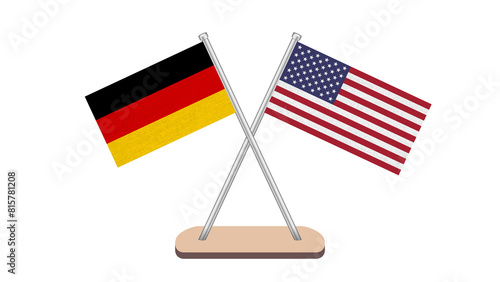 Germany Usa Flag