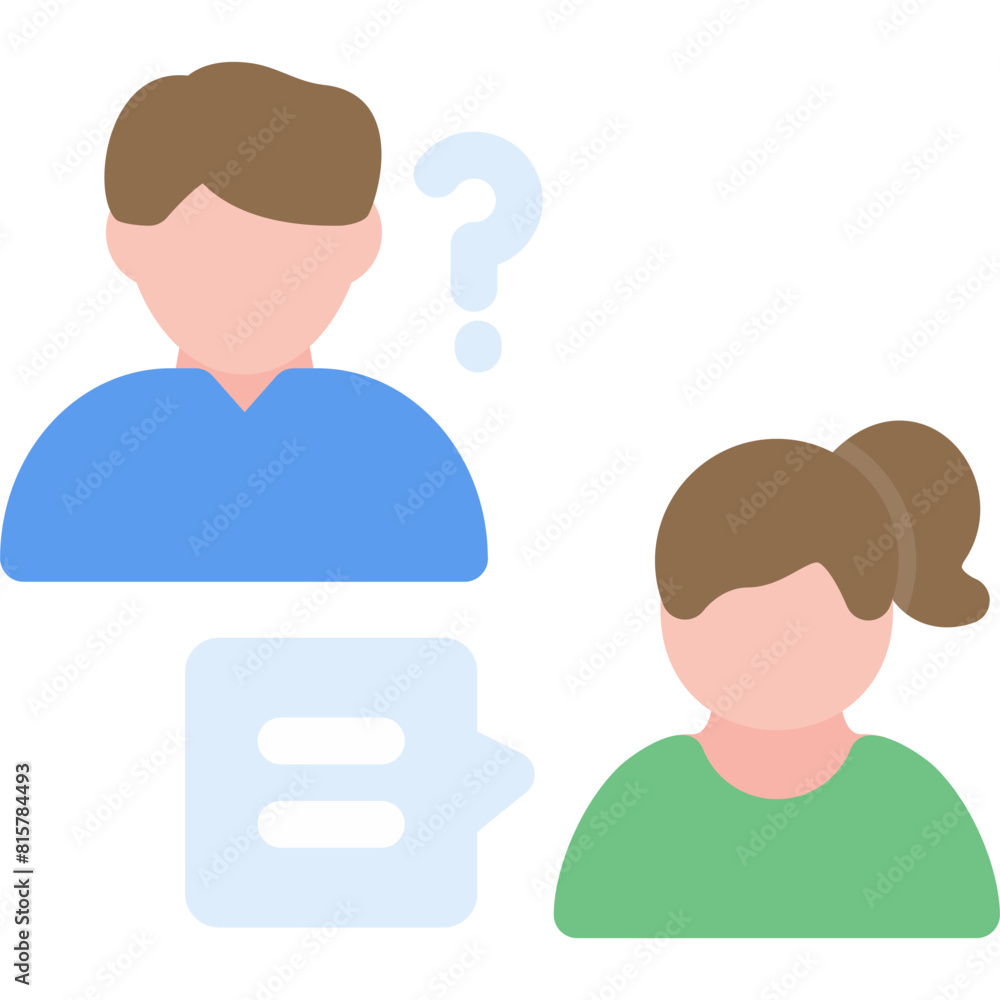 Job Interview Icon Job Interview Icon