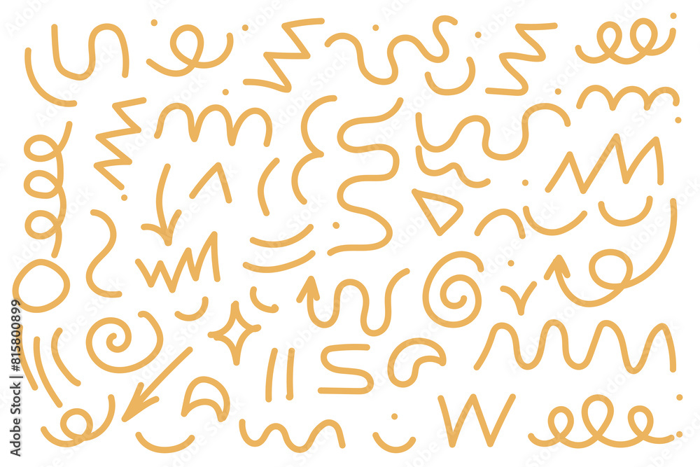 Do-it-yourself strokes with marker and pencil. Marker lines, pencil stripes, highlighting elements, illustrations of permanent markers in the form of checkmarks, arrows in different directions Do-it-yourself strokes with marker and pencil. Marker lines, pencil stripes, highlighting elements, illustrations of permanent markers in the form of checkmarks, arrows in different directions