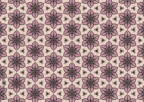 .Ikat fabric abstract symbol aztec illustration geometric6 © สายรุ้ง ศิริอังกูร