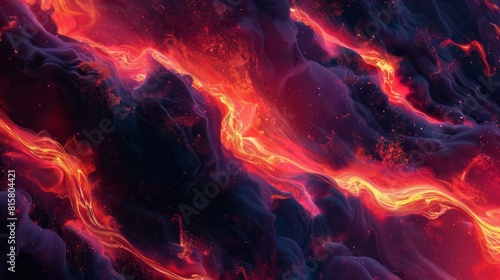 Vibrant grudge flame background.