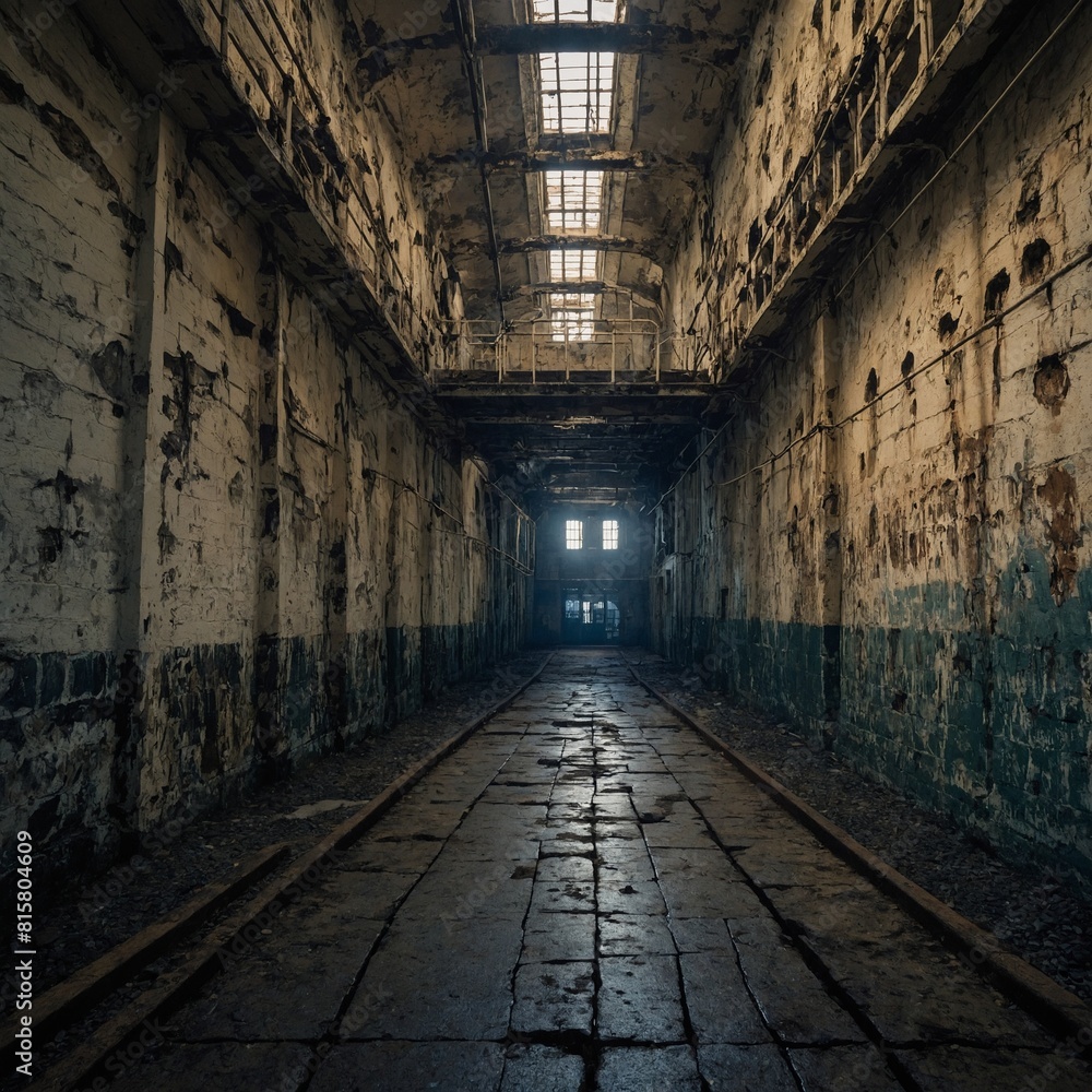 The historic Alcatraz Island prison in San Francisco Bay.