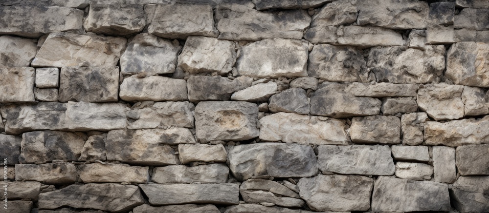A wall with a rock texture providing a rough and natural appearance perfect for a copy space image A wall with a rock texture providing a rough and natural appearance perfect for a copy space image
