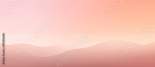 A soothing gradient peach background with varying shades of pink offering a serene and calming ambiance perfect for incorporating copy space images photo