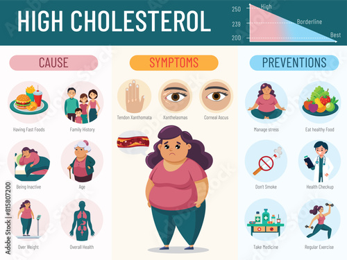 Understanding High Cholesterol, An Informative Infographic