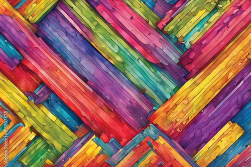 colorful wooden background with highly detailed texture