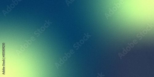 Digital grainy gradient with a colorful soft noise effect. Vintage Grunge Texture Pattern in Blue and green Tones for Artful Wallpaper. Gradient blur, noise, grain, texture. abstract background.