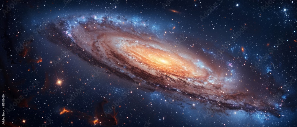 Amazing space galaxy. Universe filled with stars, nebula and dust. Amazing space galaxy. Universe filled with stars, nebula and dust.