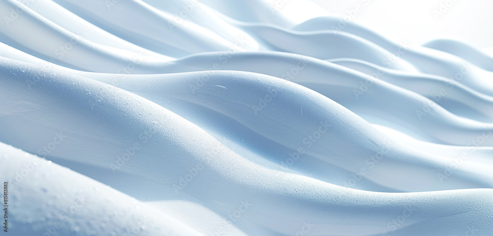a pure Water snow wavy abstract isolated background with dynamic shadows a pure Water snow wavy abstract isolated background with dynamic shadows