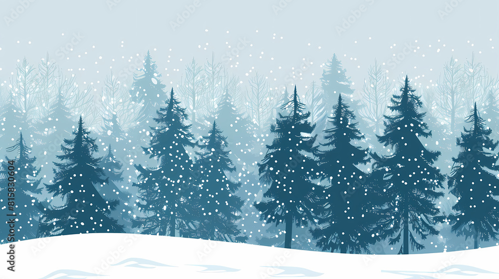 Winter forest fir trees spruce silhouette vector image,Pine forest silhouette wood tree background . Winter forest fir trees spruce silhouette vector image,Pine forest silhouette wood tree background .