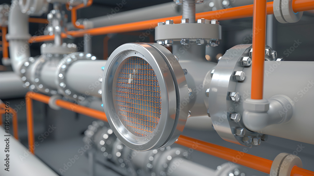 Illustrative Diagram of Wye Strainer Installation and its Component