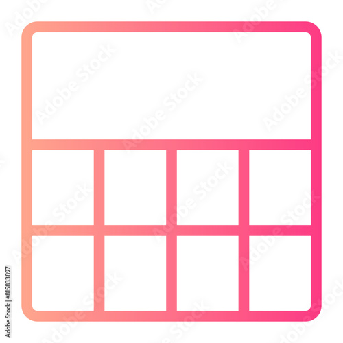 layout gradient icon