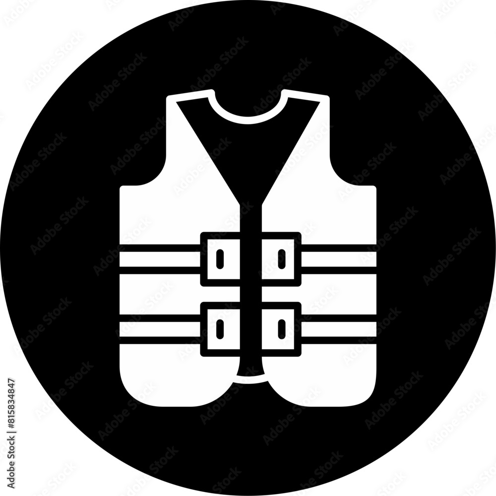 Reflector Vest Icon Reflector Vest Icon