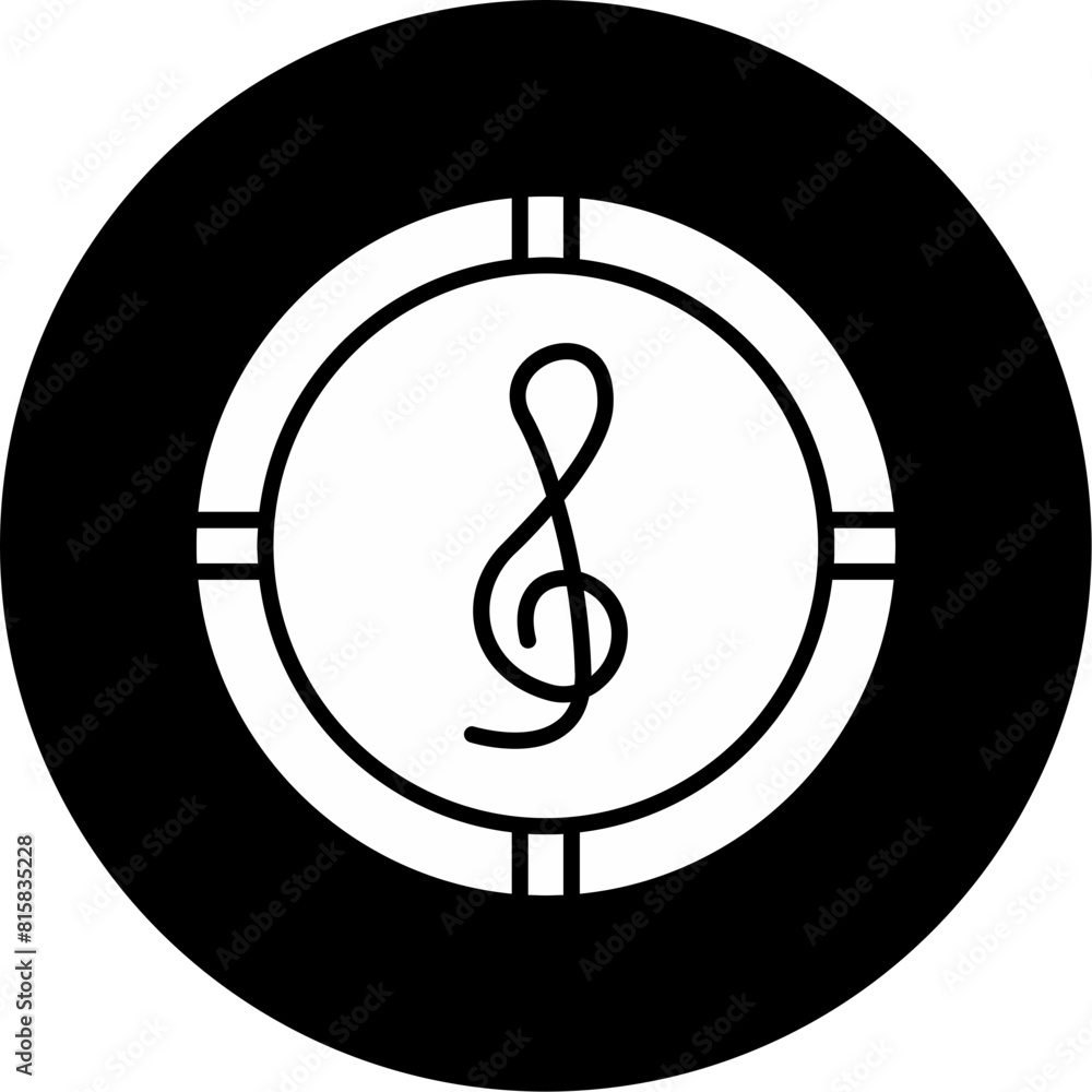 Treble Clef Icon Treble Clef Icon