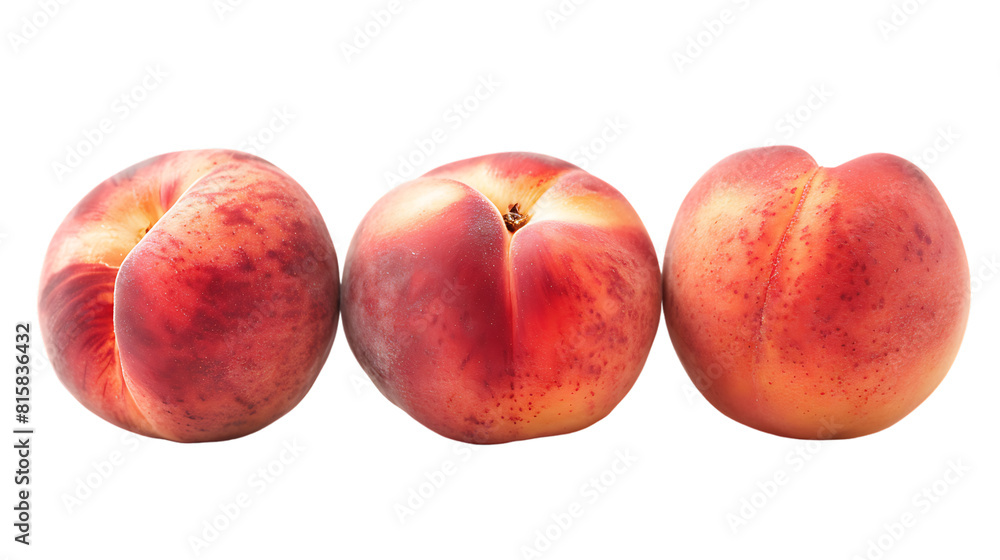 peaches isolated on transparent background peaches isolated on transparent background