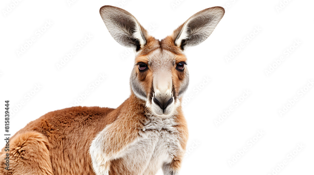 Red Kangaroo isolated on transparent background Red Kangaroo isolated on transparent background