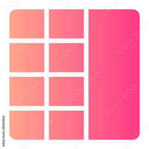layout gradient icon