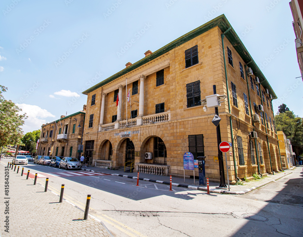 Lefkosa historical post office building cyprus Lefkosa historical post office building cyprus