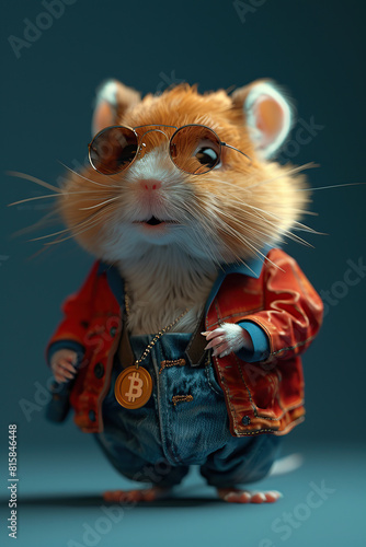 hamster, cryptocurrency, digital currency, blockchain, decentralized, bitcoin, ethereum, altcoin, mining, wallet, exchange, transaction, peer-to-peer, cryptography, security, ledger, token, investment © Eugene