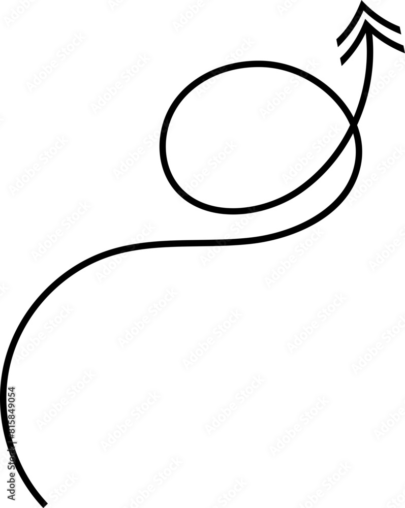 Thin Double Arrow Black Thin Double Arrow Black