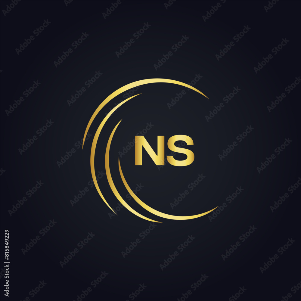 NS Letter Logo Design. Initial letters NS logo icon. Abstract letter NS N S minimal logo design template. N S Letter Design Vector with black Colors. NS logo, NS Letter Logo Design. Initial letters NS logo icon. Abstract letter NS N S minimal logo design template. N S Letter Design Vector with black Colors. NS logo,